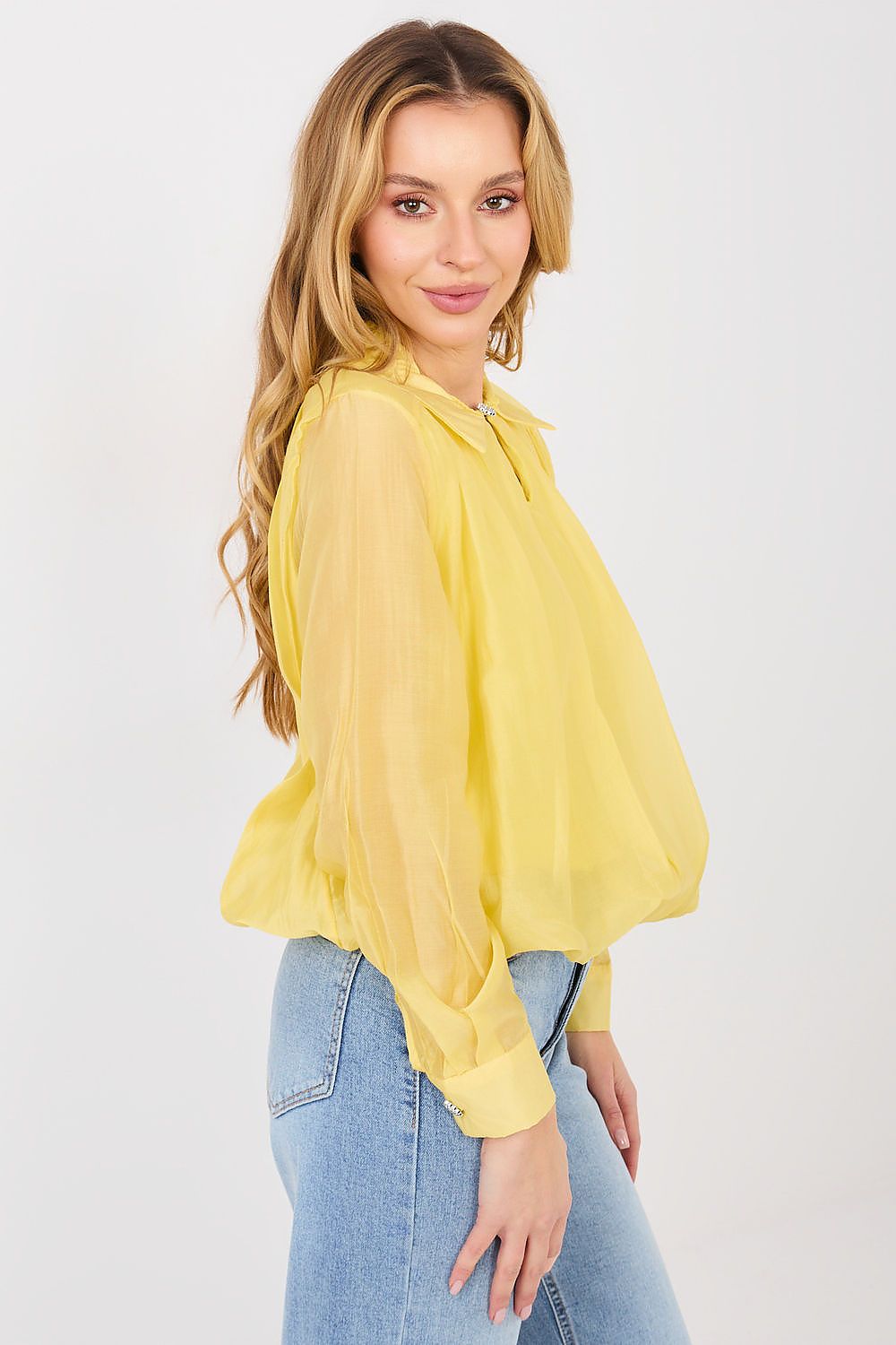   Bluzka Model IT-BZ-29261.08P Yellow - Factory Price 