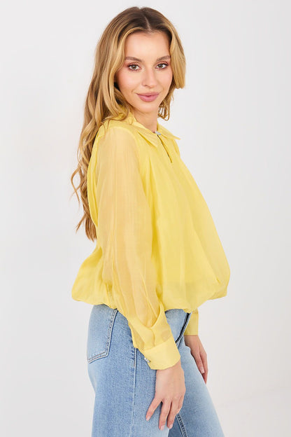   Bluzka Model IT-BZ-29261.08P Yellow - Factory Price 