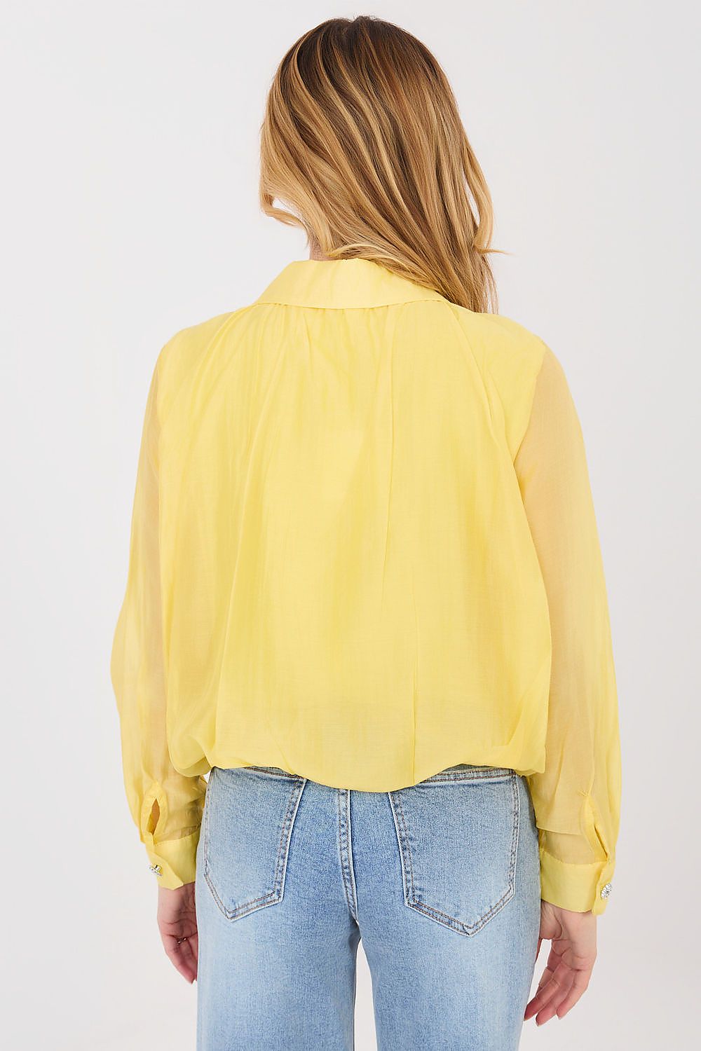   Bluzka Model IT-BZ-29261.08P Yellow - Factory Price 