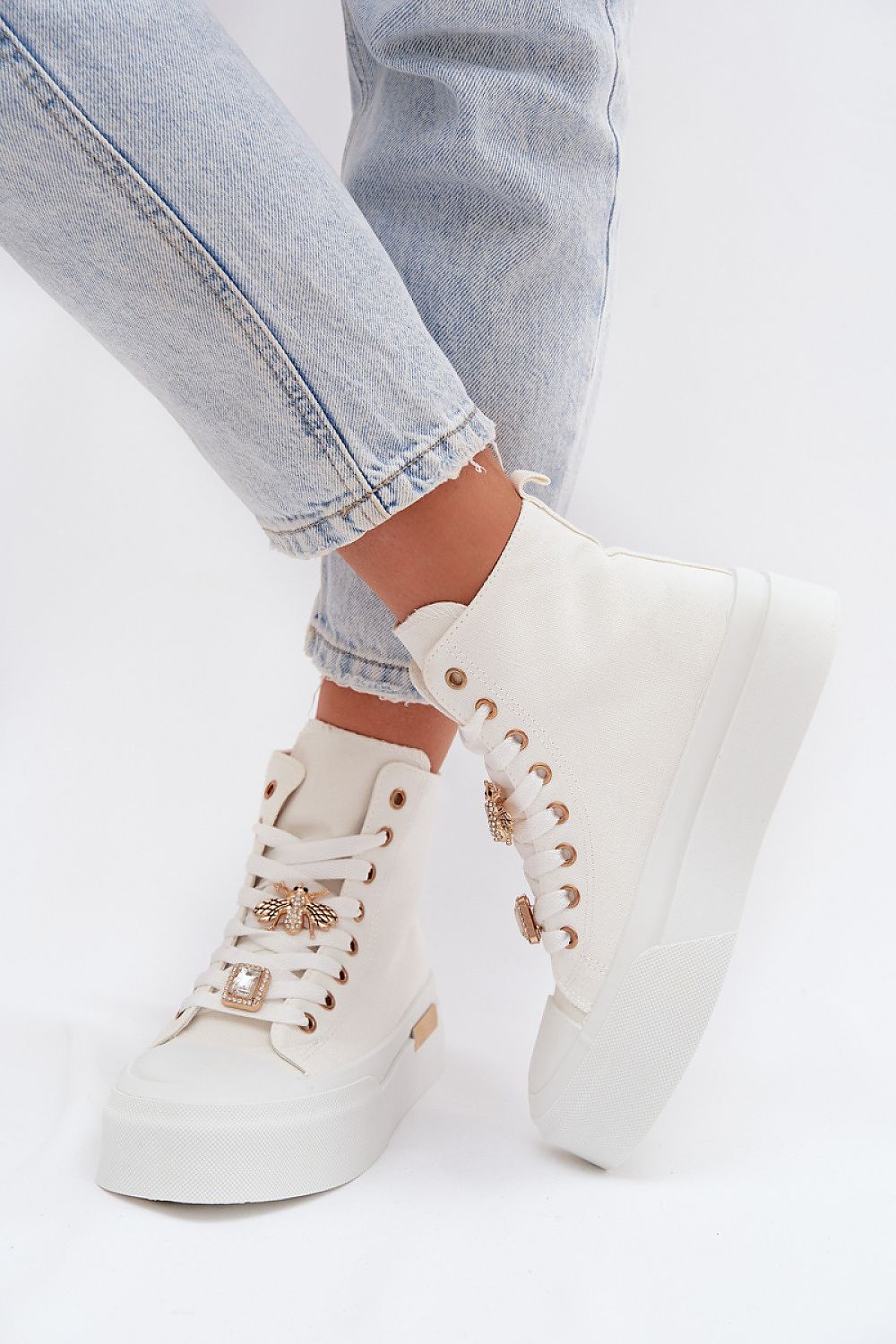   Trampki Model Gracella A88--190 White - Step in style 