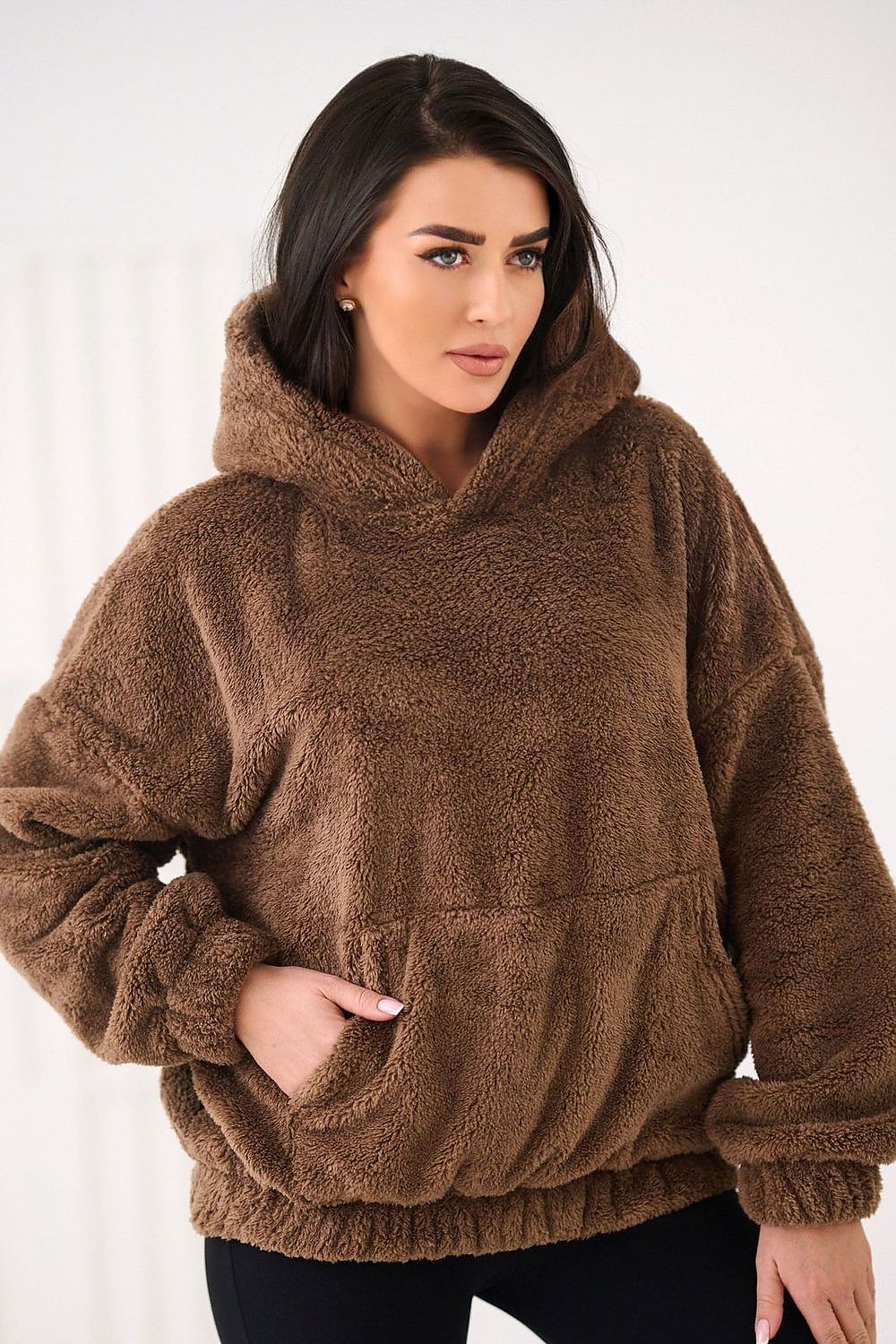   Bluza Damska Model CS-BL-BT1029.97P Dark Beige - Factory Price 