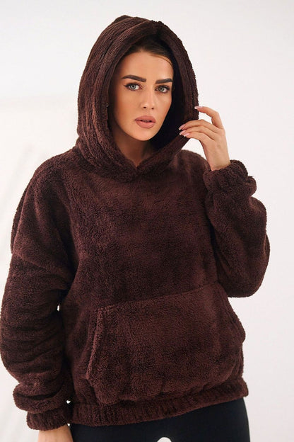   Bluza Damska Model CS-BL-BT1029.97P Dark Brown - Factory Price 