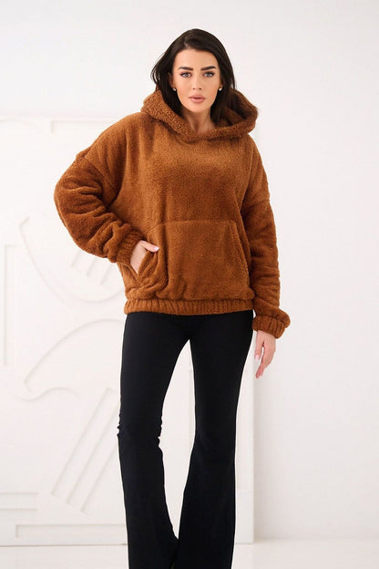   Bluza Damska Model CS-BL-BT1029.97P Light Brown - Factory Price 