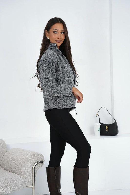   Bluza Damska Model CS-BL-BT1033.09 Dark Grey - Factory Price 