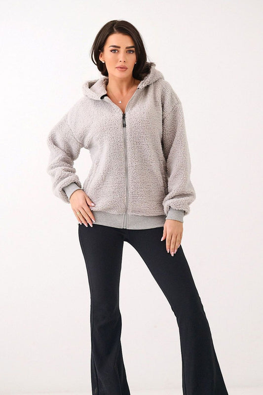   Bluza Damska Model CS-BL-BT1032.98P Light Grey - Factory Price 