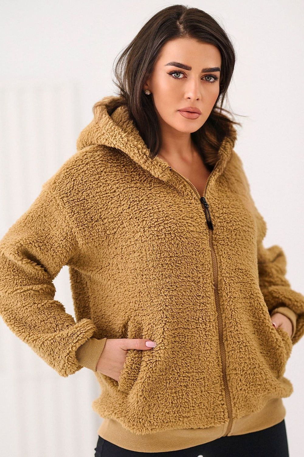   Bluza Damska Model CS-BL-BT1032.98P Camel - Factory Price 