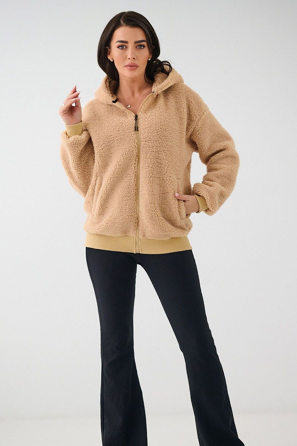   Bluza Damska Model CS-BL-BT1032.98P Beige - Factory Price 