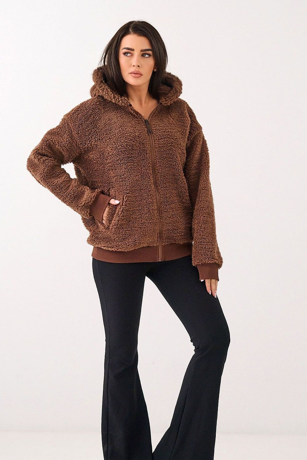   Bluza Damska Model CS-BL-BT1032.98P Brown - Factory Price 