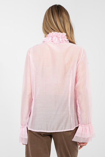   Koszula Damska Model IT-KS-28882.03 Light Pink - Factory Price 