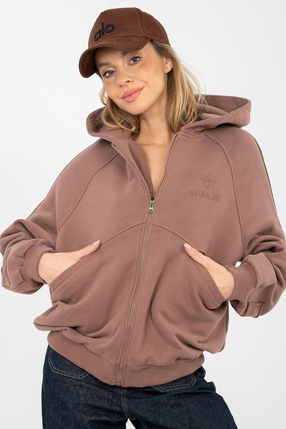   Bluza Damska Model NS-BL-NS2566.15 Brown - Factory Price 
