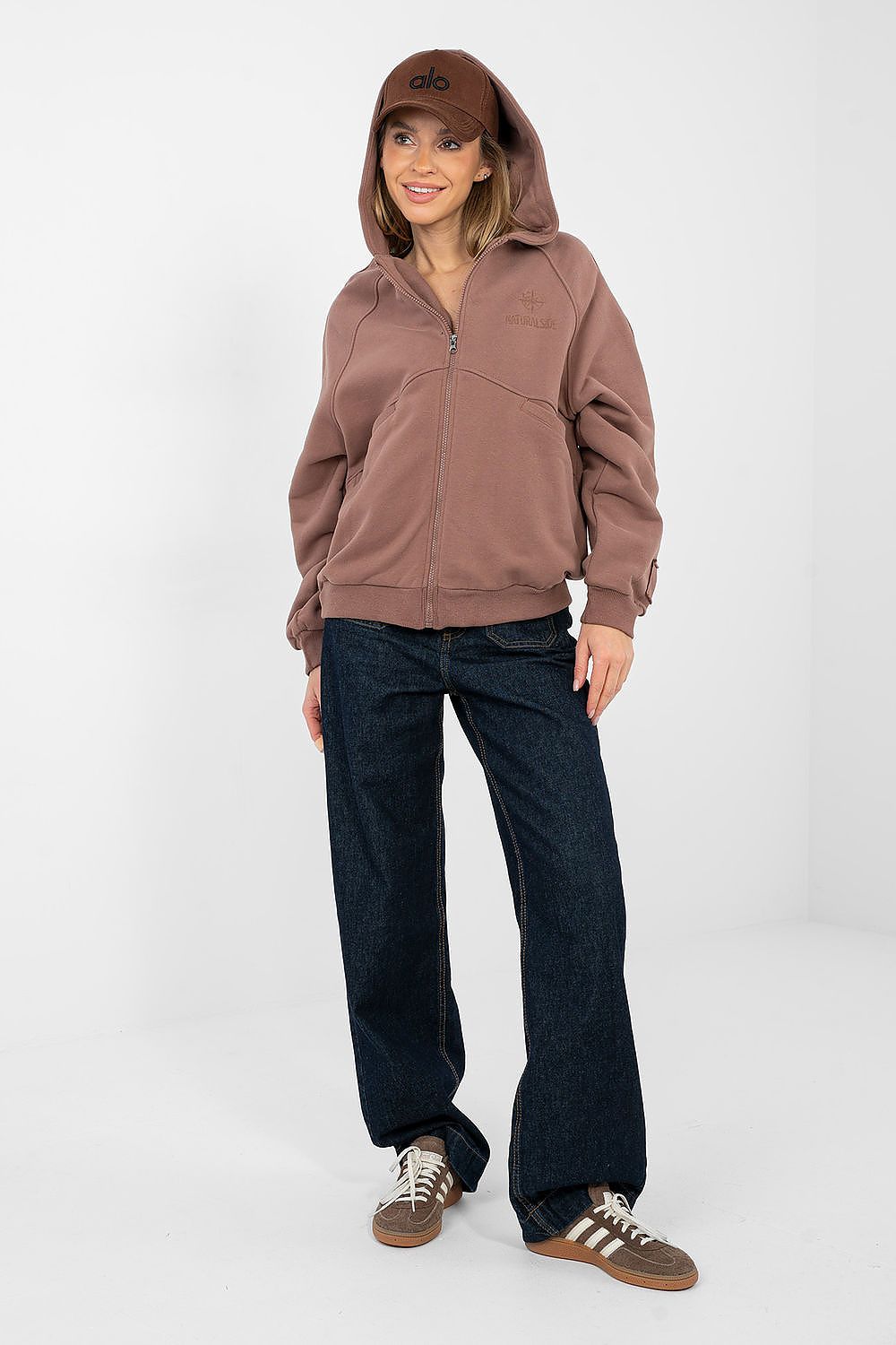   Bluza Damska Model NS-BL-NS2566.15 Brown - Factory Price 