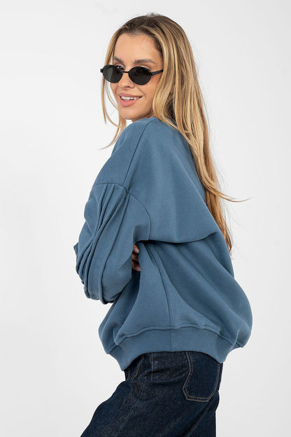   Bluza Damska Model NS-BL-NS2548.05 Dark Blue - Factory Price 