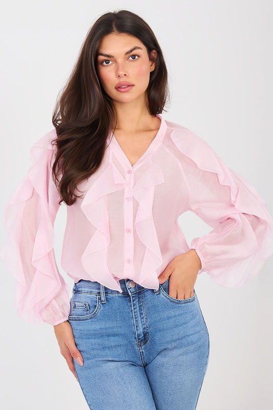   Koszula Damska Model IT-KS-29035.50 Light Pink - Factory Price 