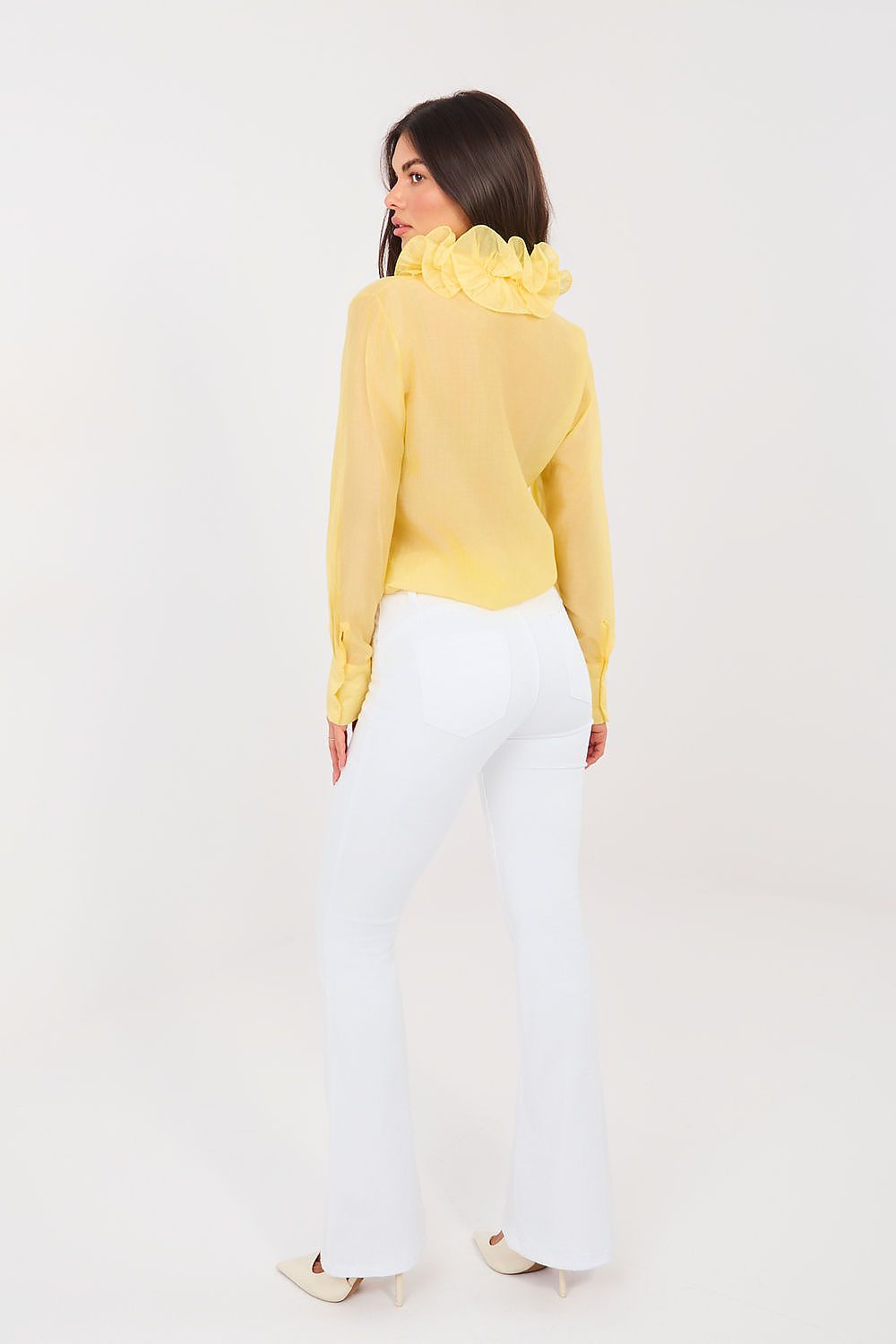  Spodnie Jeansy Damskie Model VM-SP-16255.63 White - Factory Price 
