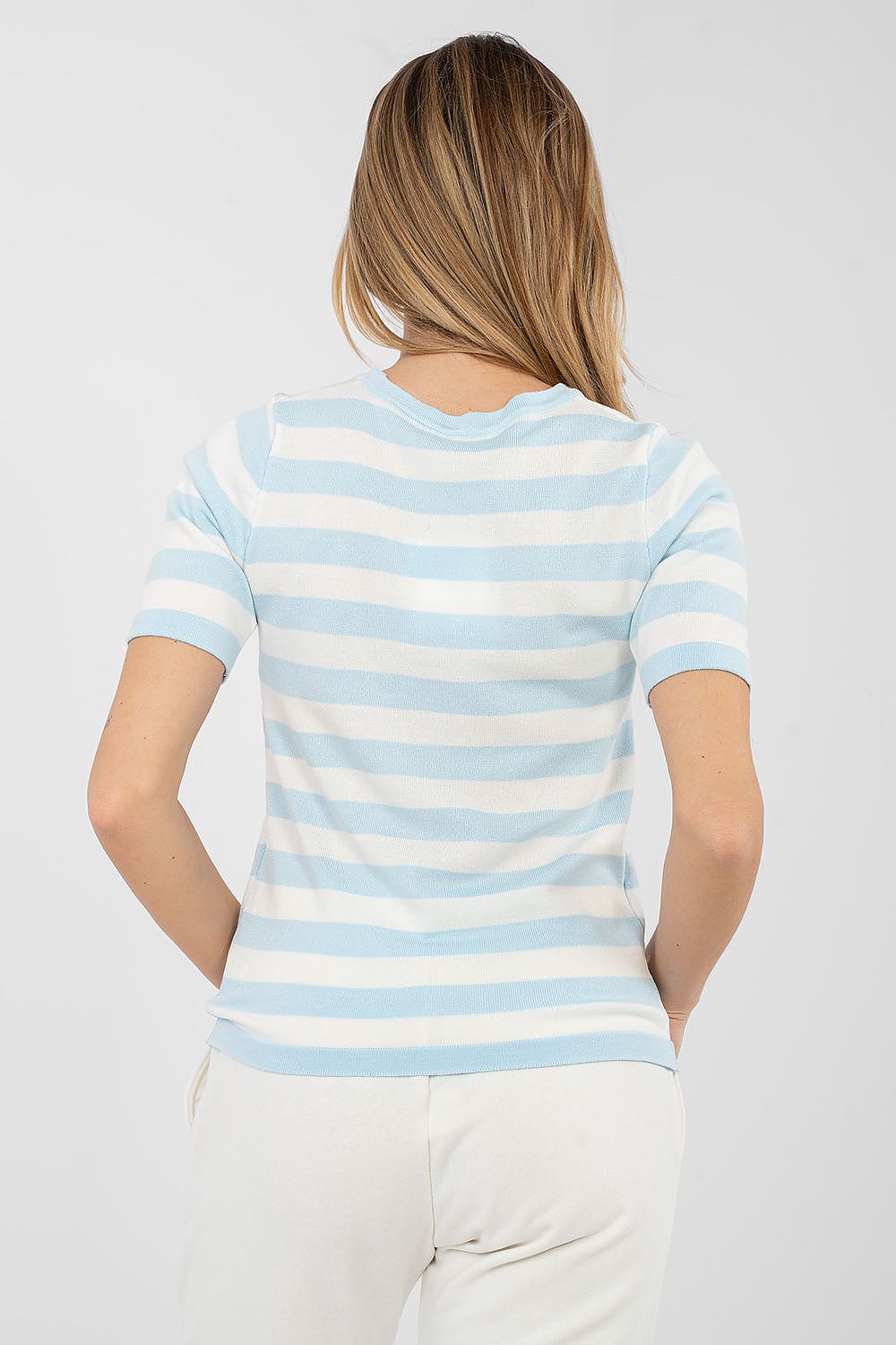   Sweter Damski Model PM-SW-SF162.80 Light Blue - Factory Price 