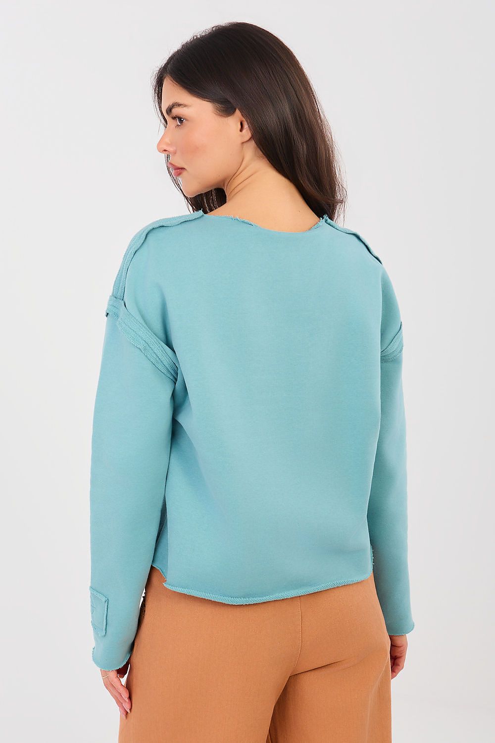   Bluza Damska Model NS-BL-NS2553.16 Turkus - Factory Price 
