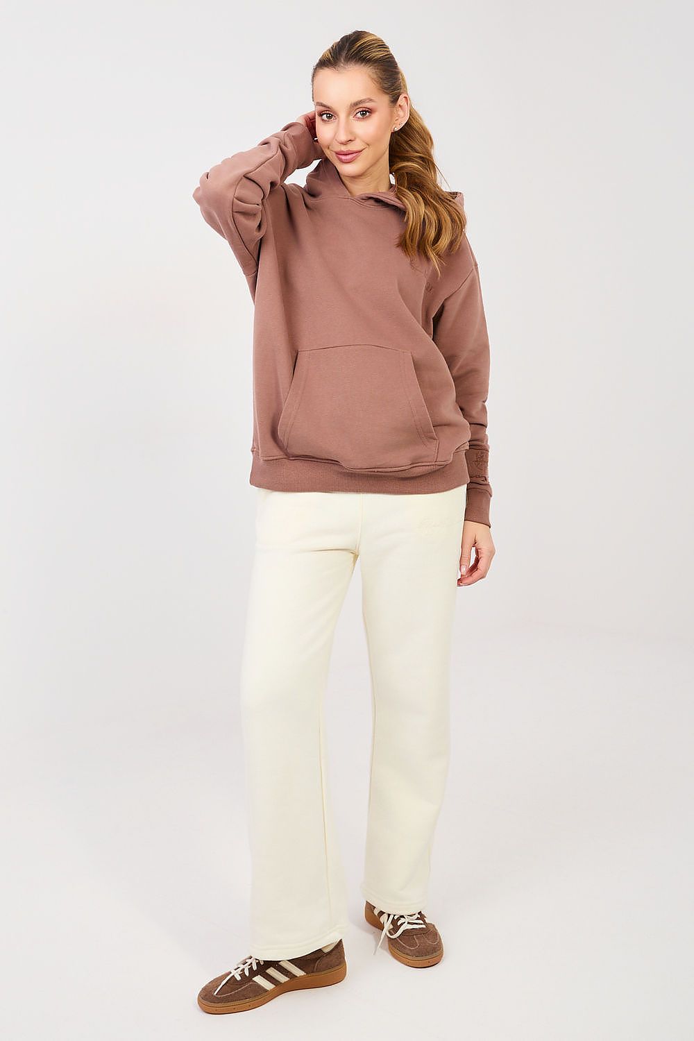   Bluza Damska Model NS-BL-NS2583.08 Brown - Factory Price 