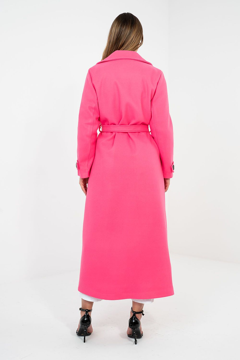   Płaszcz Damski Model IT-PL-97035.17 Fluo Pink - Factory Price 