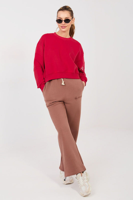   Bluza Damska Model NS-BL-NS26117.02 Red - Factory Price 