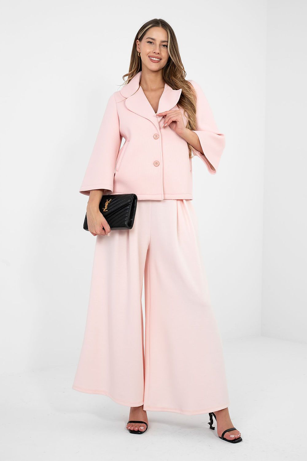   Płaszcz Damski Model IT-KR-95965.05 Light Pink - Factory Price 