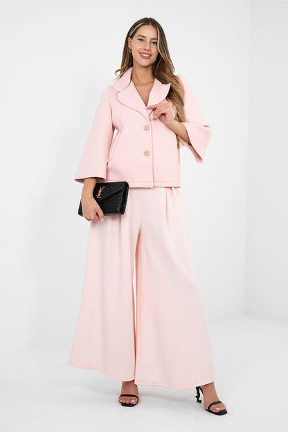   Płaszcz Damski Model IT-KR-95965.05 Light Pink - Factory Price 