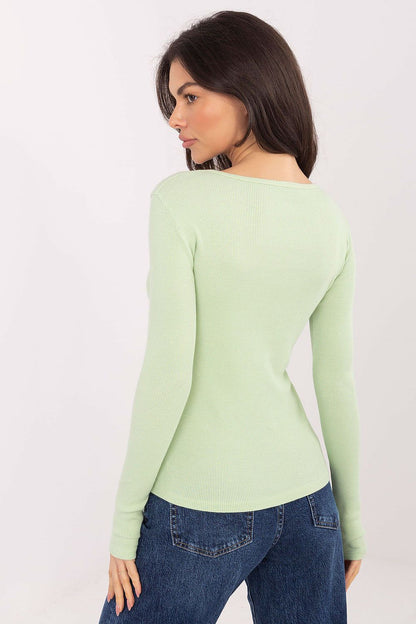   Bluzka Model WT-BZ-A1076.15 Light Green - Factory Price 