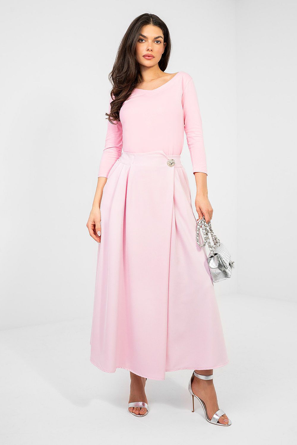  Spódnica Model IT-SD-81036.82 Light Pink - Factory Price 