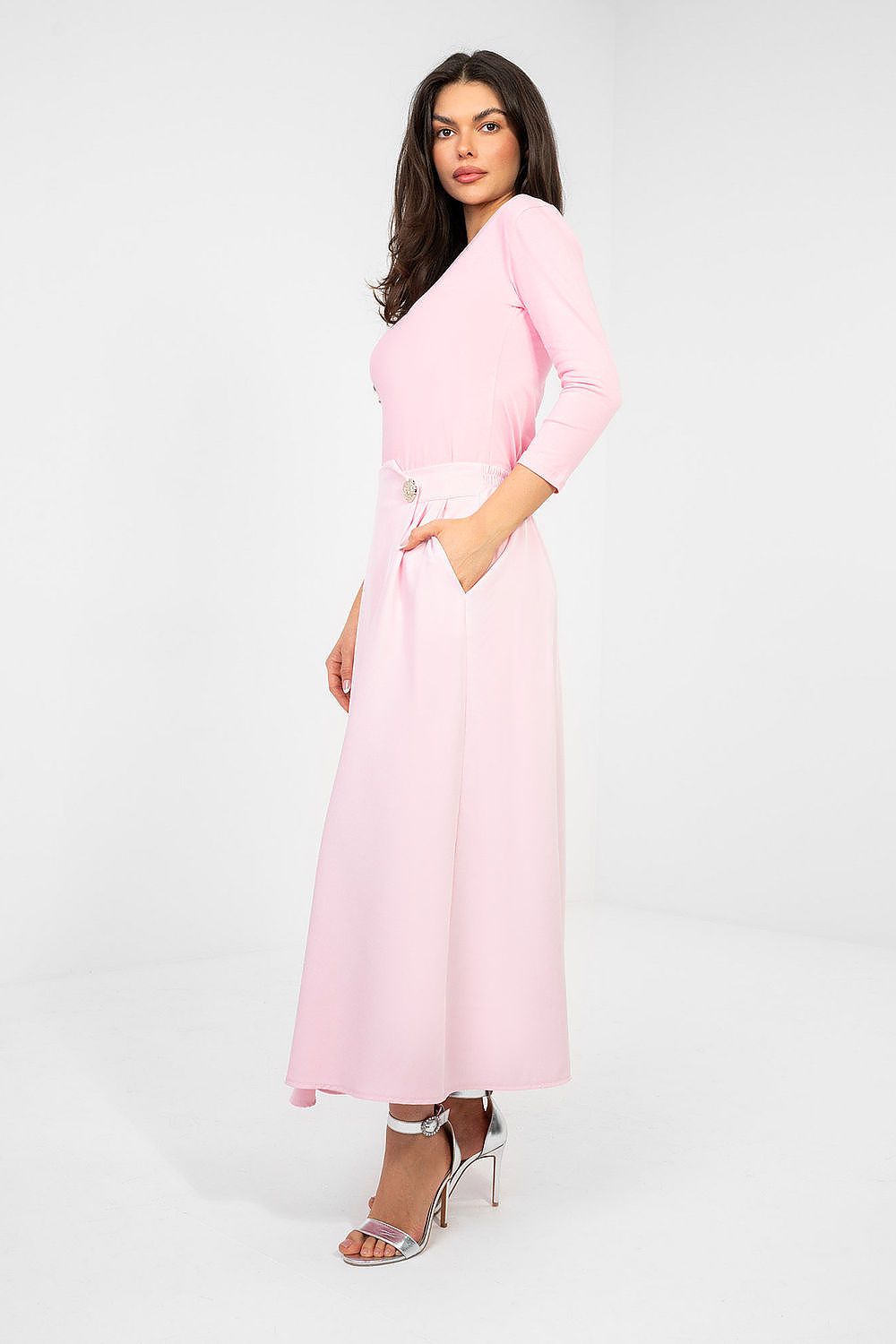  Spódnica Model IT-SD-81036.82 Light Pink - Factory Price 