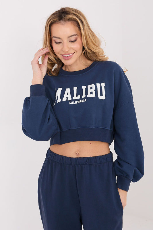   Bluza Damska Model WT-BL-A1277-1.47 Navy - Factory Price 