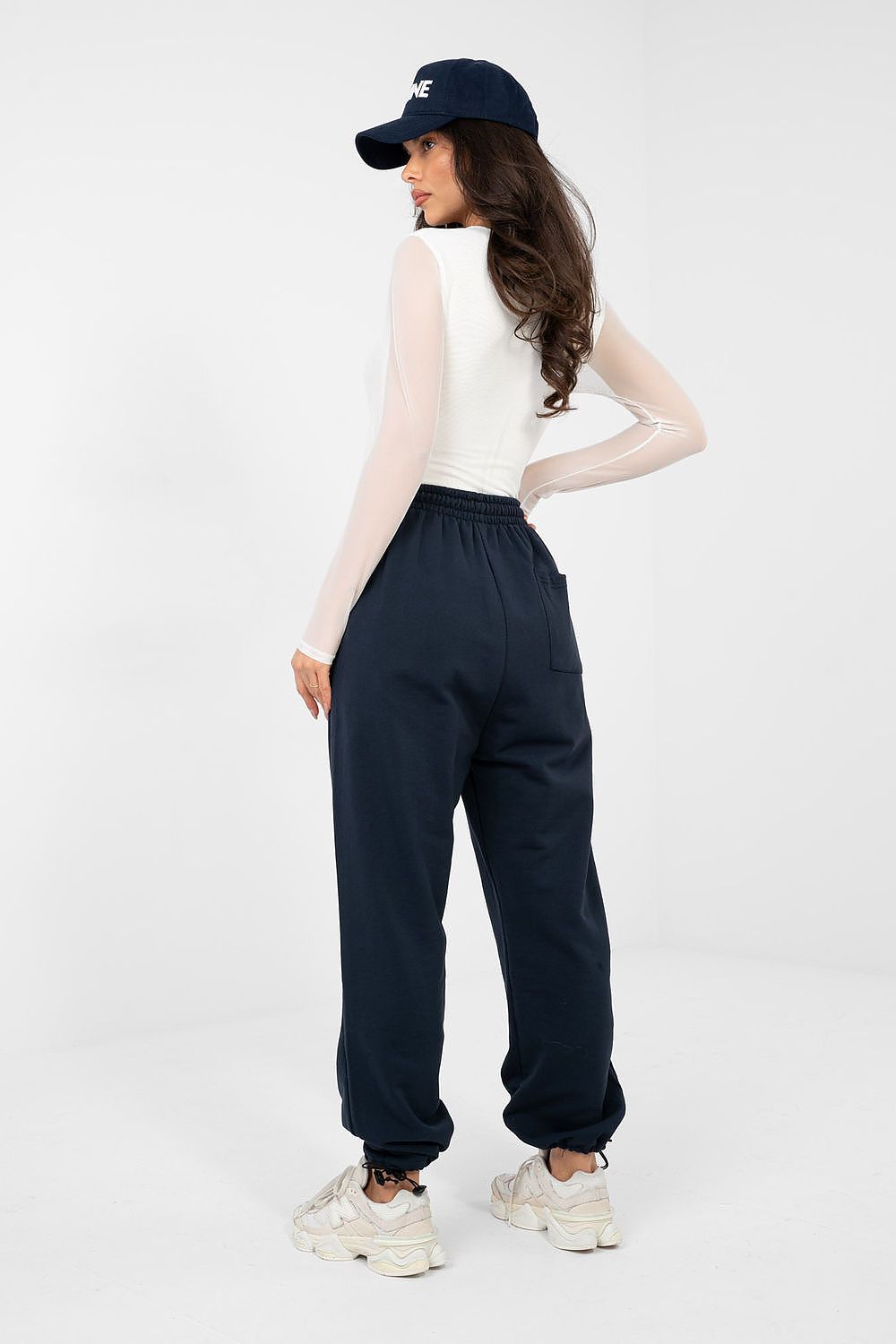  Spodnie Dresowe Model CLM-DR-1943.86 Navy - Factory Price 