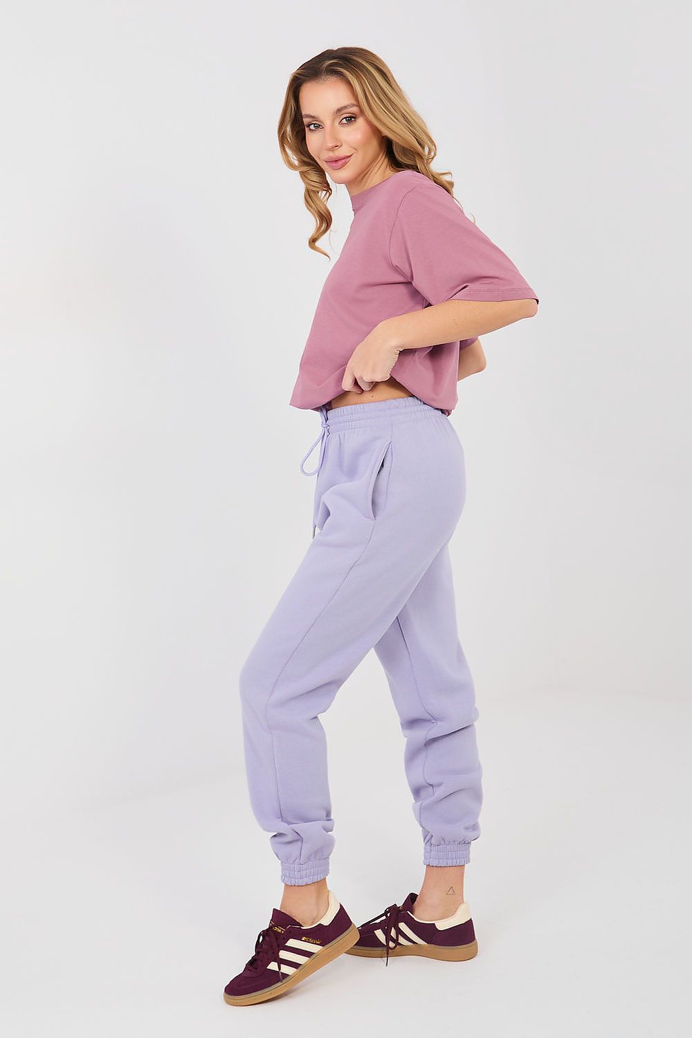  Spodnie Dresowe Model CLM-DR-1107.98 Light Violet - Factory Price 