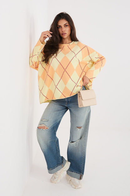   Bluza Damska Model IT-BZ-6848.22 Orange - Factory Price 