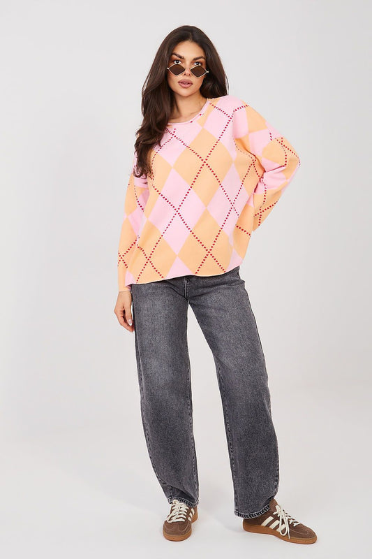   Bluza Damska Model IT-BZ-6848.22 Pink - Factory Price 