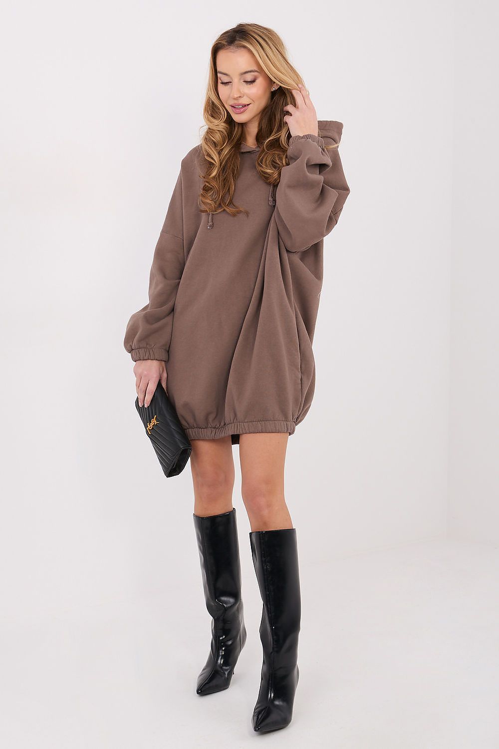  Sukienka Model WT-BL-A1461.70 Dark Beige - Factory Price 