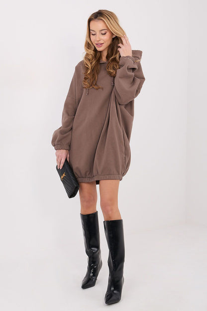  Sukienka Model WT-BL-A1461.70 Dark Beige - Factory Price 