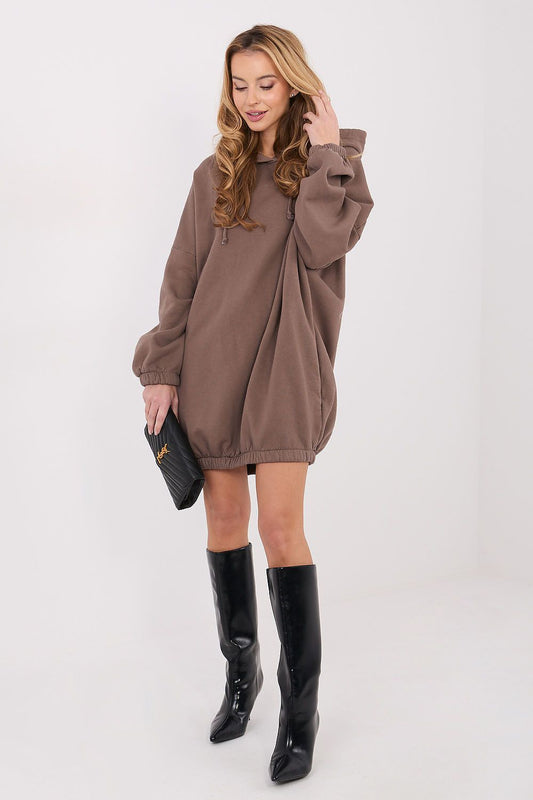  Sukienka Model WT-BL-A1461.70 Dark Beige - Factory Price 