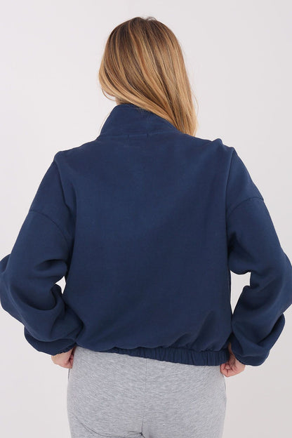   Bluza Damska Model WT-BL-A1460.19P Navy - Factory Price 