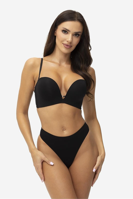 Biustonosz push up Biustonosz Push-up Model Joyce Black - Gatta 