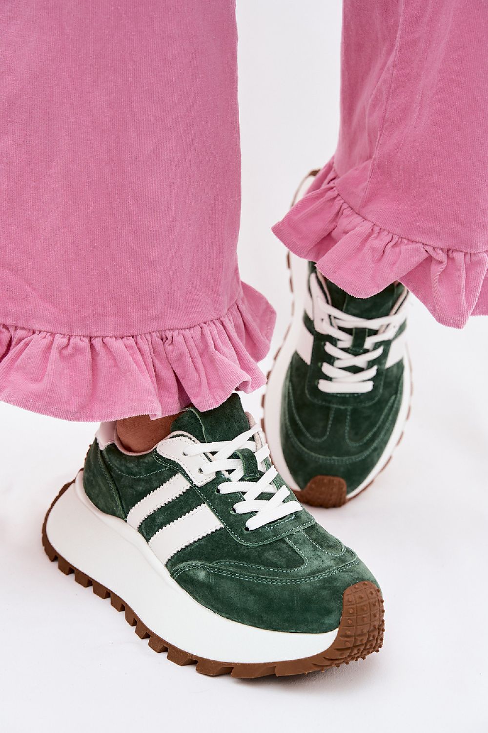   Buty Sportowe Model DA GR61-5986 Green - Step in style 