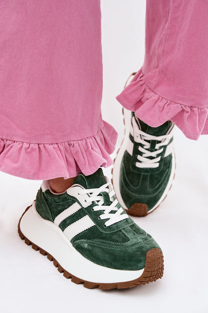   Buty Sportowe Model DA GR61-5986 Green - Step in style 
