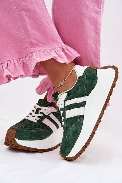   Buty Sportowe Model DA GR61-5986 Green - Step in style 