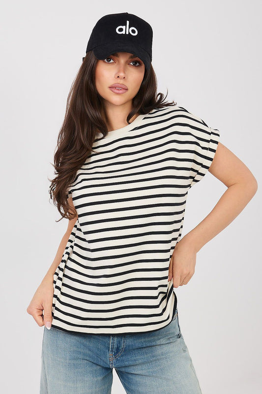   Tshirt Damski Model D12127M02858A Light Beige - Sublevel 