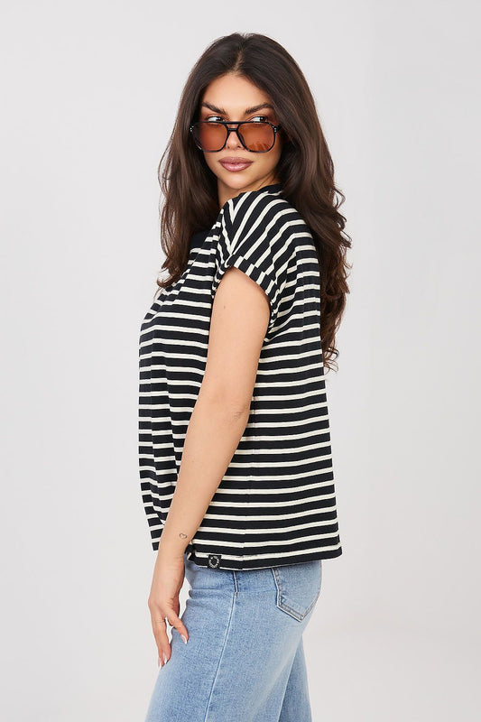   Tshirt Damski Model D12127M02858A Black - Sublevel 