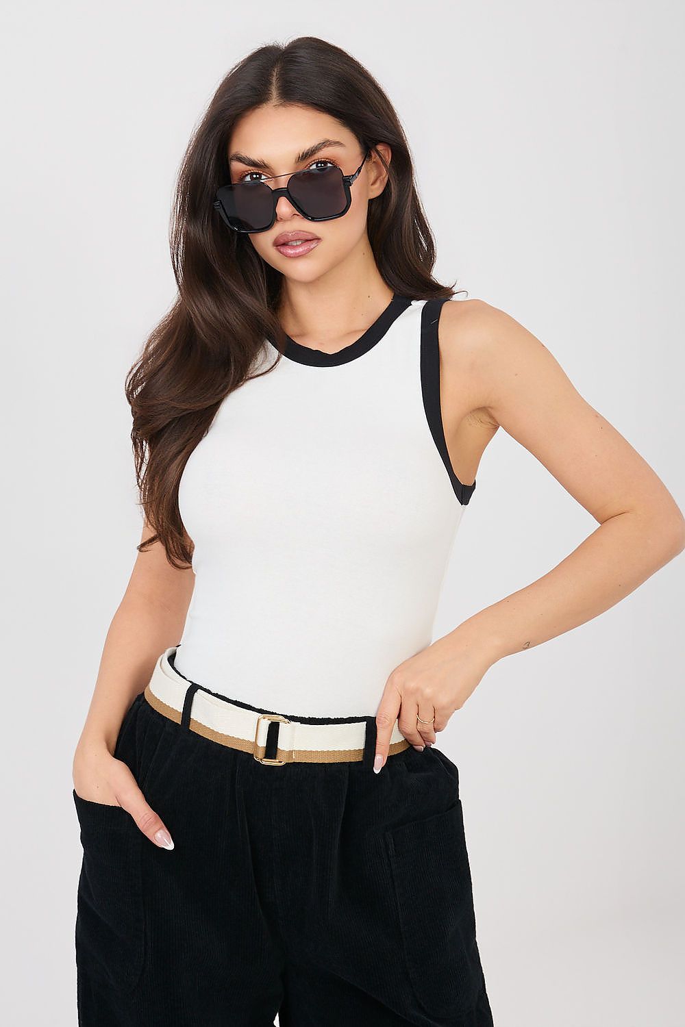  Koszulka Top Model D16197AJ02864A White - Sublevel 