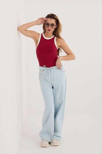 Spodnie Jeansy Damskie Model D80033BB62629L221 Light Blue - Sublevel 