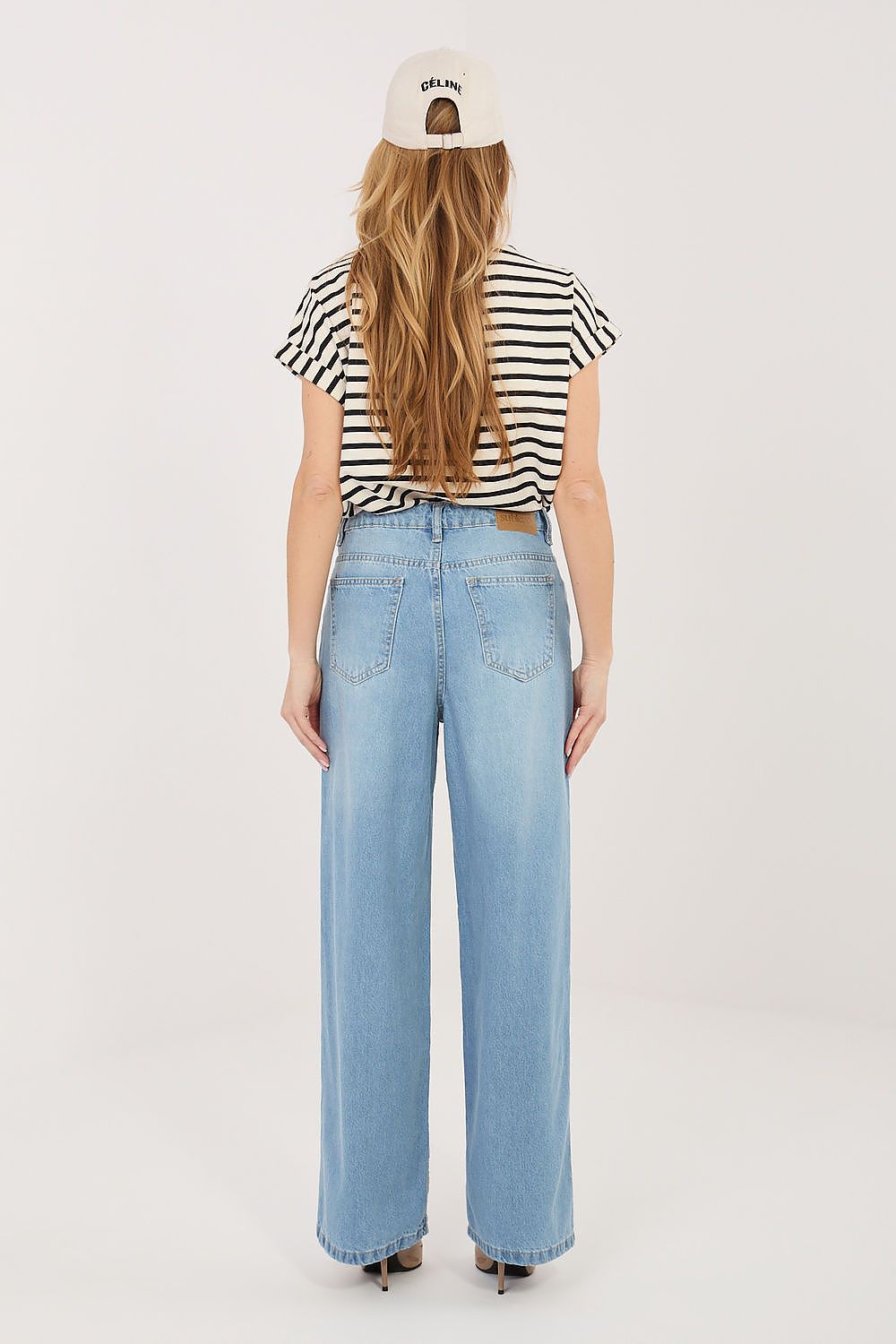  Spodnie jeansy Damskie Model D80033BB62629L219 Blue - Sublevel 