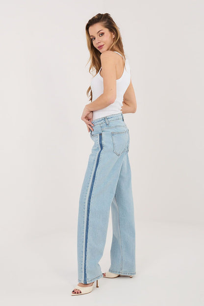  Spodnie Jeansy Damskie Model D85084BL62589L222 Light Blue - Sublevel 