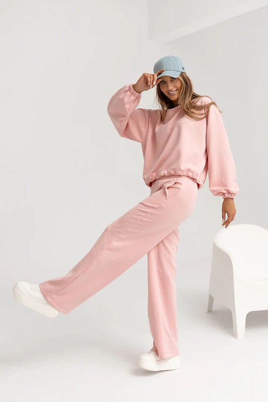  Spodnie Komplet Model Comfy 532146032 Pink - LaBalancia 