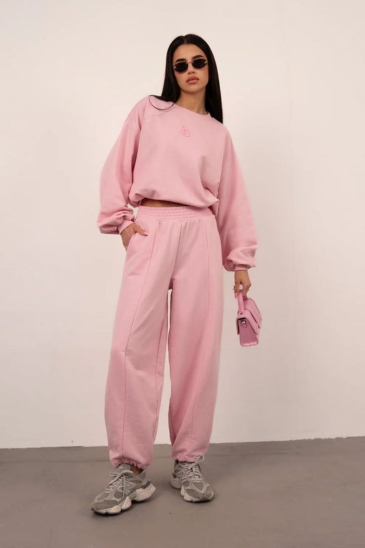  Spodnie Komplet Model Bronx 518870214 Light Pink - LaBalancia 