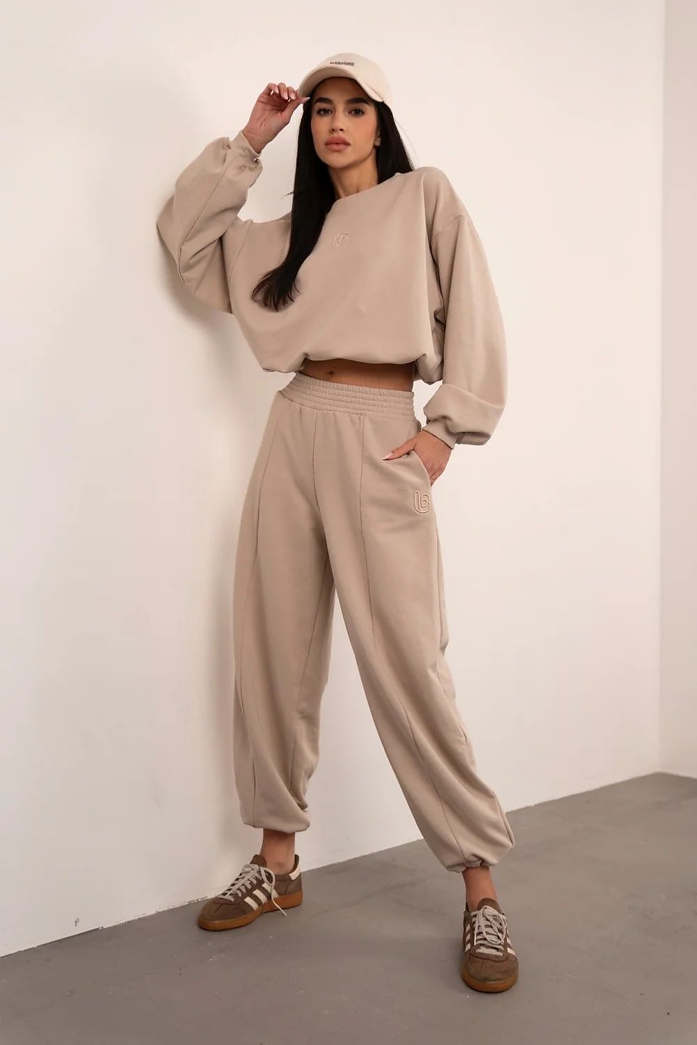  Spodnie Komplet Model Bronx 518869780 Beige - LaBalancia 